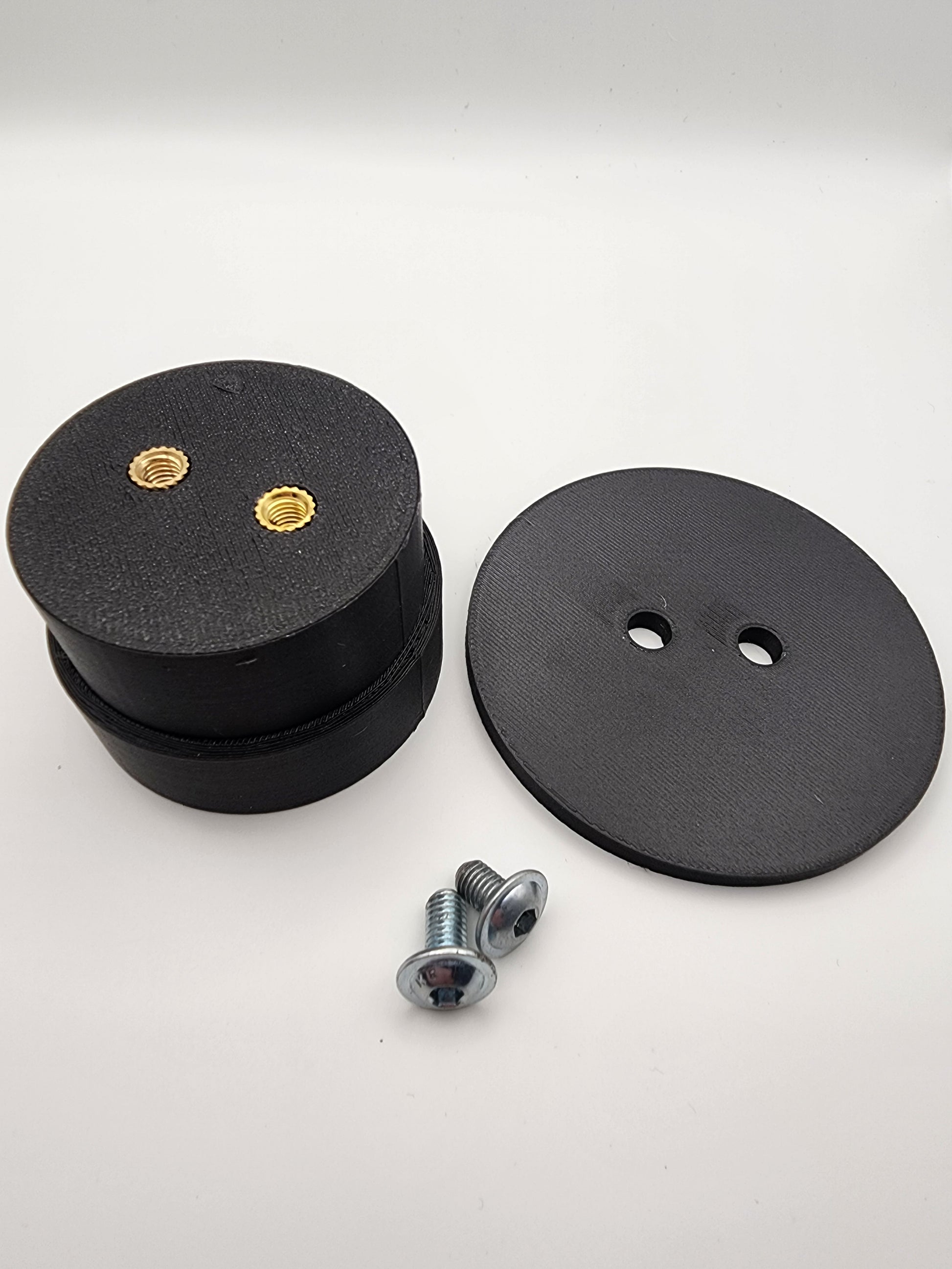 Gas Tank Hole Cover Fits Original Gas Cap & Grommet  Made for 1967-1972 Chevy C10 GMC Black ASA