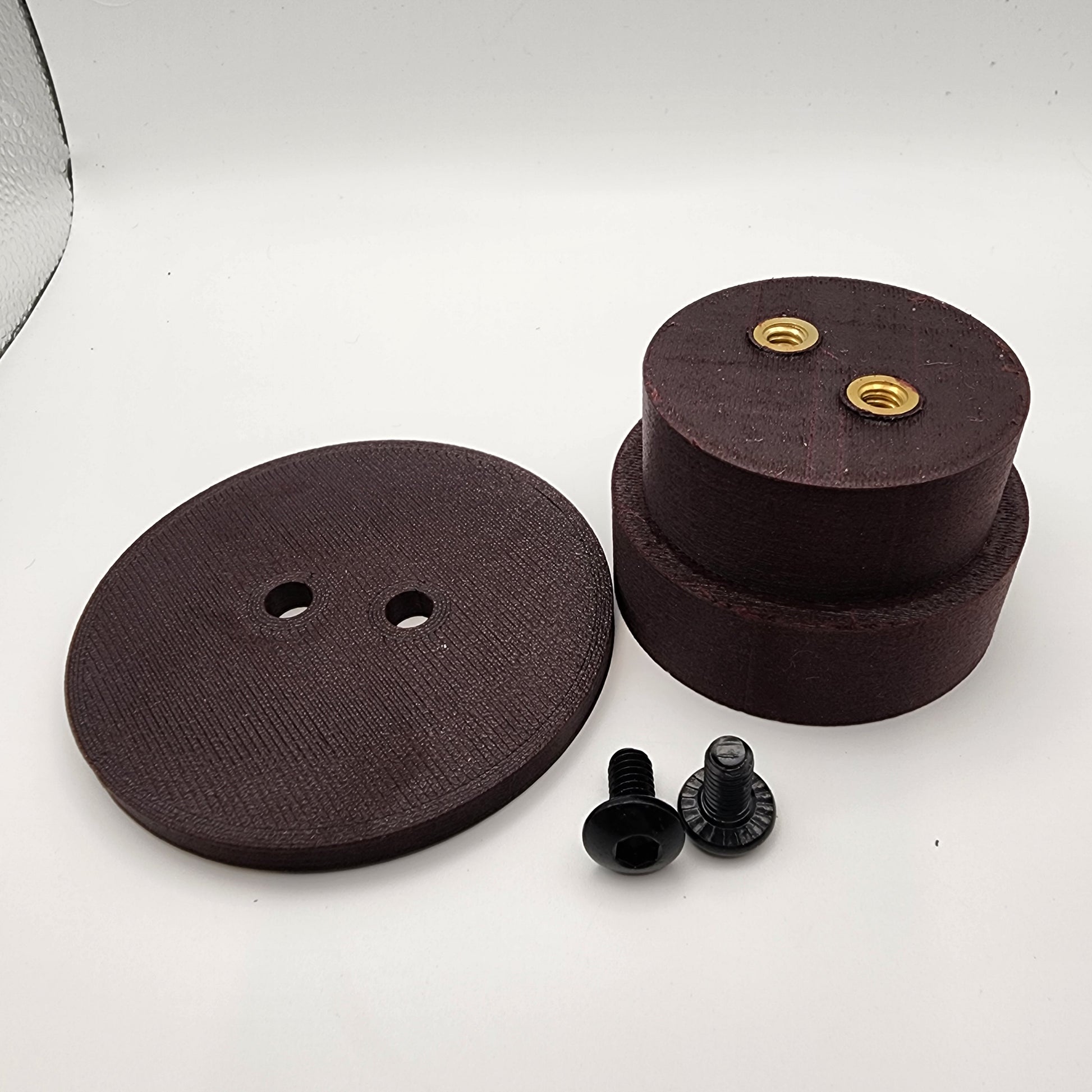 Gas Tank Hole Cover Fits Original Gas Cap & Grommet  Made for 1967-1972 Chevy C10 GMC Black ASA