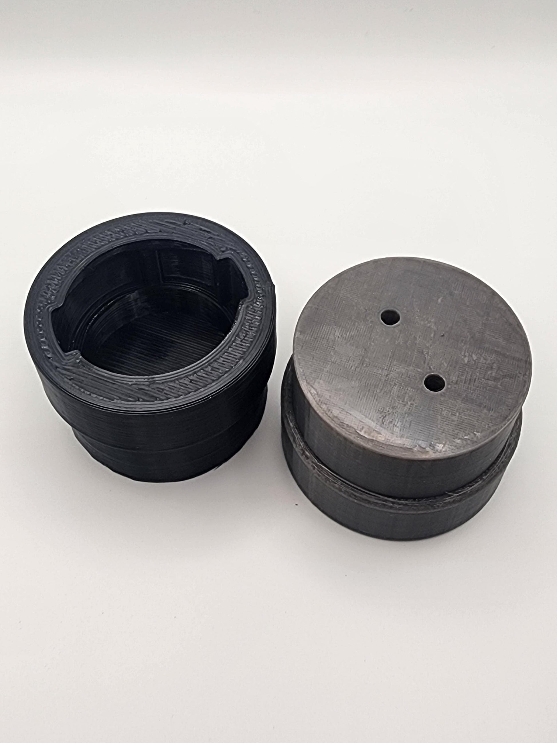 Gas Tank Hole Cover Fits Original Gas Cap & Grommet  Made for 1967-1972 Chevy C10 GMC Black ASA