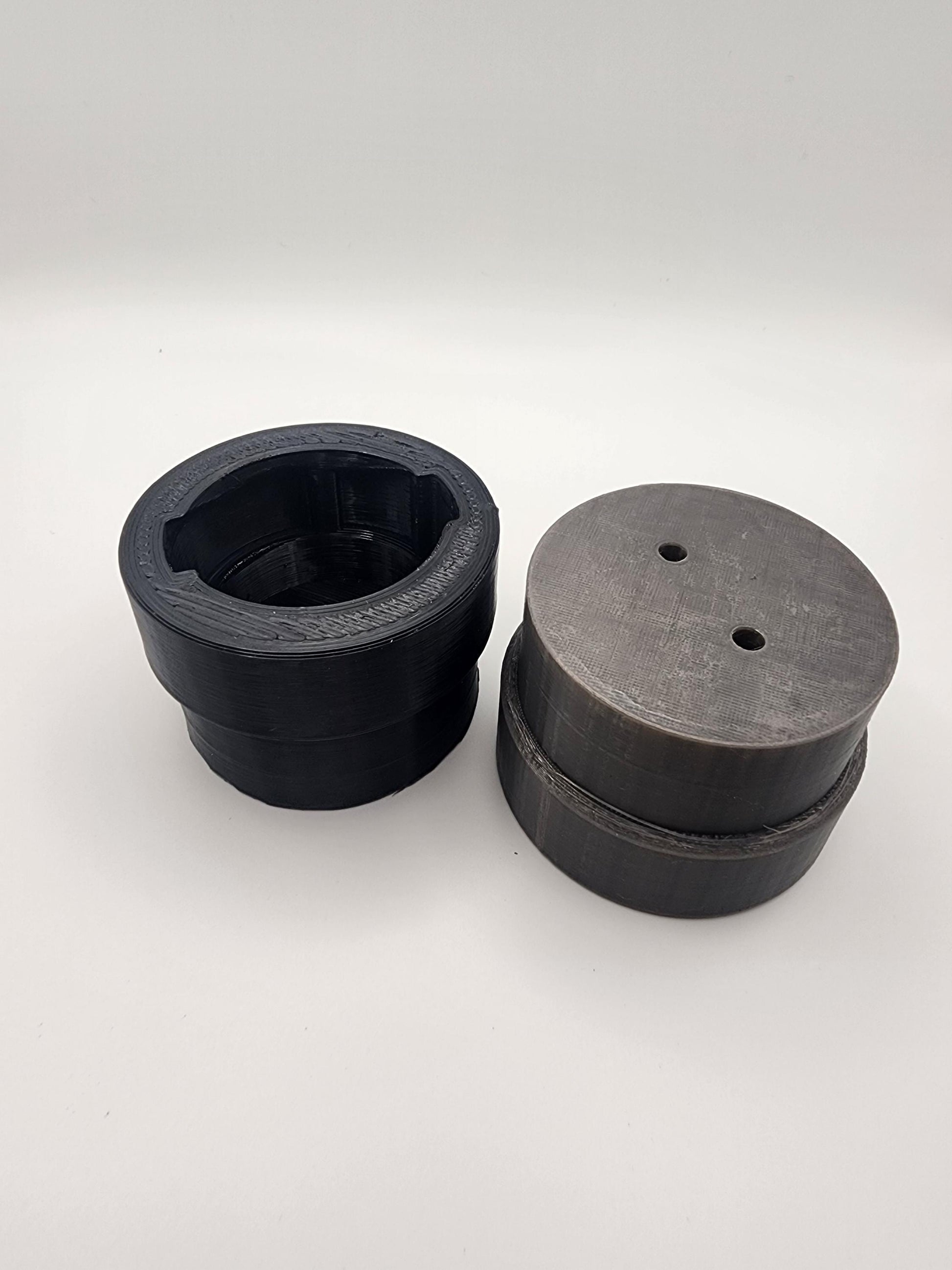 Gas Tank Hole Cover Fits Original Gas Cap & Grommet  Made for 1967-1972 Chevy C10 GMC Black ASA