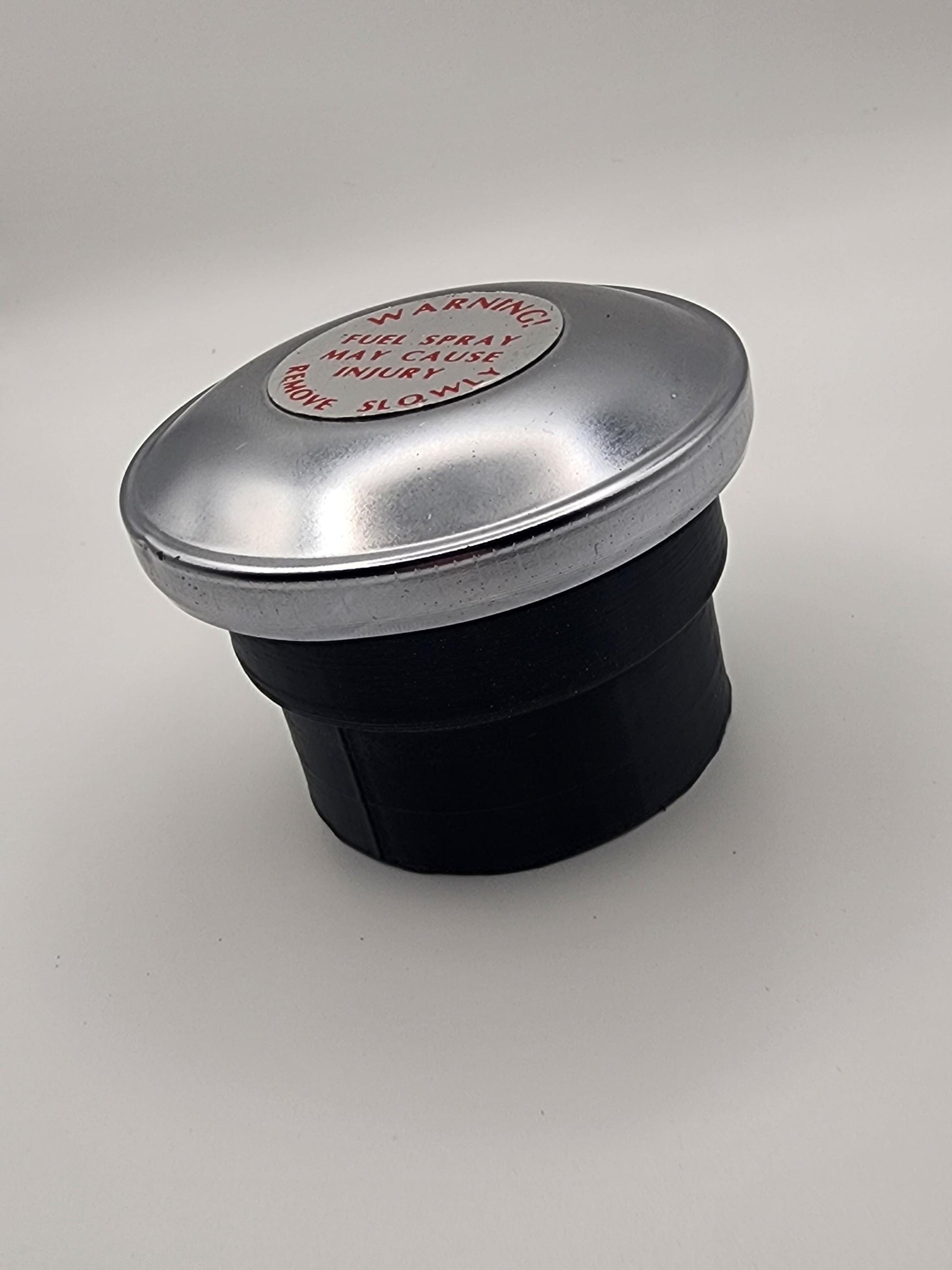 Gas Tank Hole Cover Fits Original Gas Cap & Grommet  Made for 1967-1972 Chevy C10 GMC Black ASA